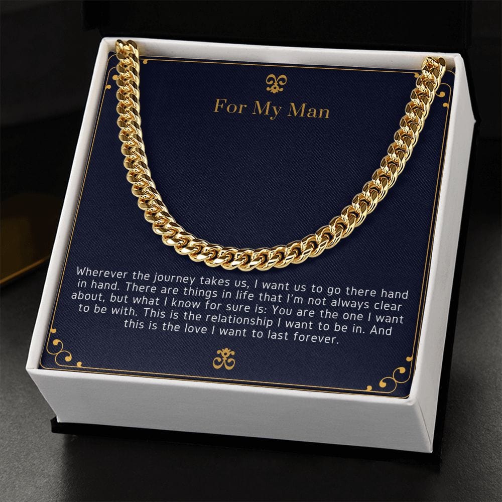 Jewelry Cuban Link Chain For My Man - 1