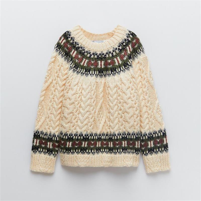 sweater / M 'Villa' Jacquard Jumper